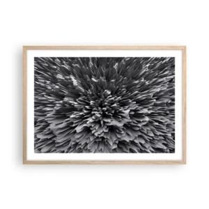 Affiche dans un chêne clair - Poster - Ça ne peut pas être plus dur que ça - 70x50 cm