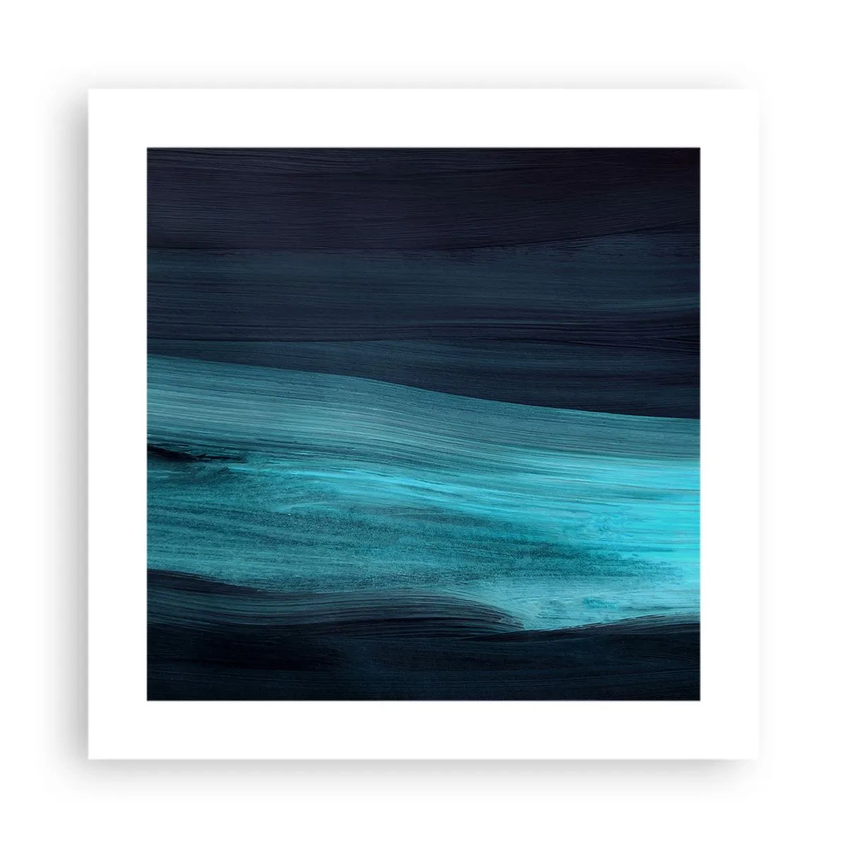 Affiche - Poster - Suivez le courant - 40x40 cm