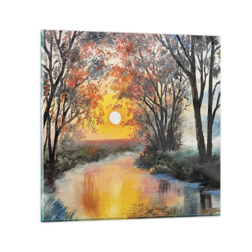 Impression sur verre - Image sur verre - Climats de printemps - 40x40 cm