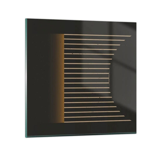 Impression sur verre - Image sur verre - Explorez les ténèbres - 30x30 cm