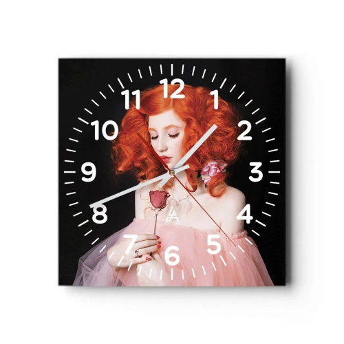 Horloge murale - Pendule murale - De style baroque - 40x40 cm