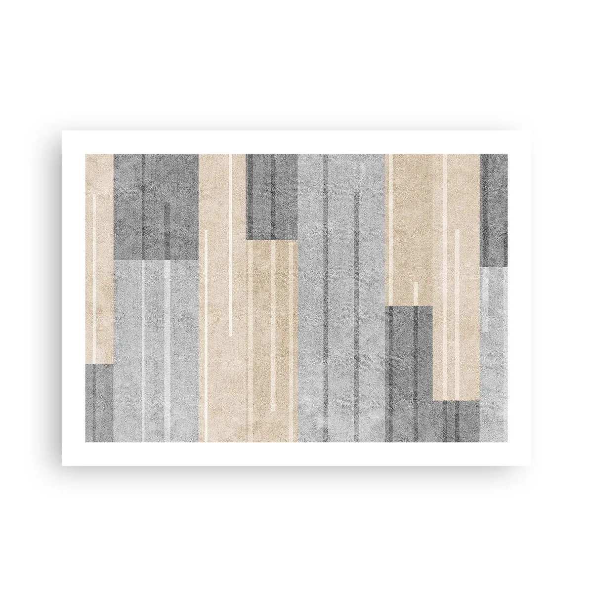 Affiche - Poster - Composition : se tenir droit - 70x50 cm