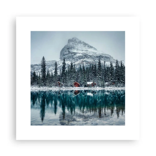 Affiche - Poster - Retraite canadienne - 30x30 cm
