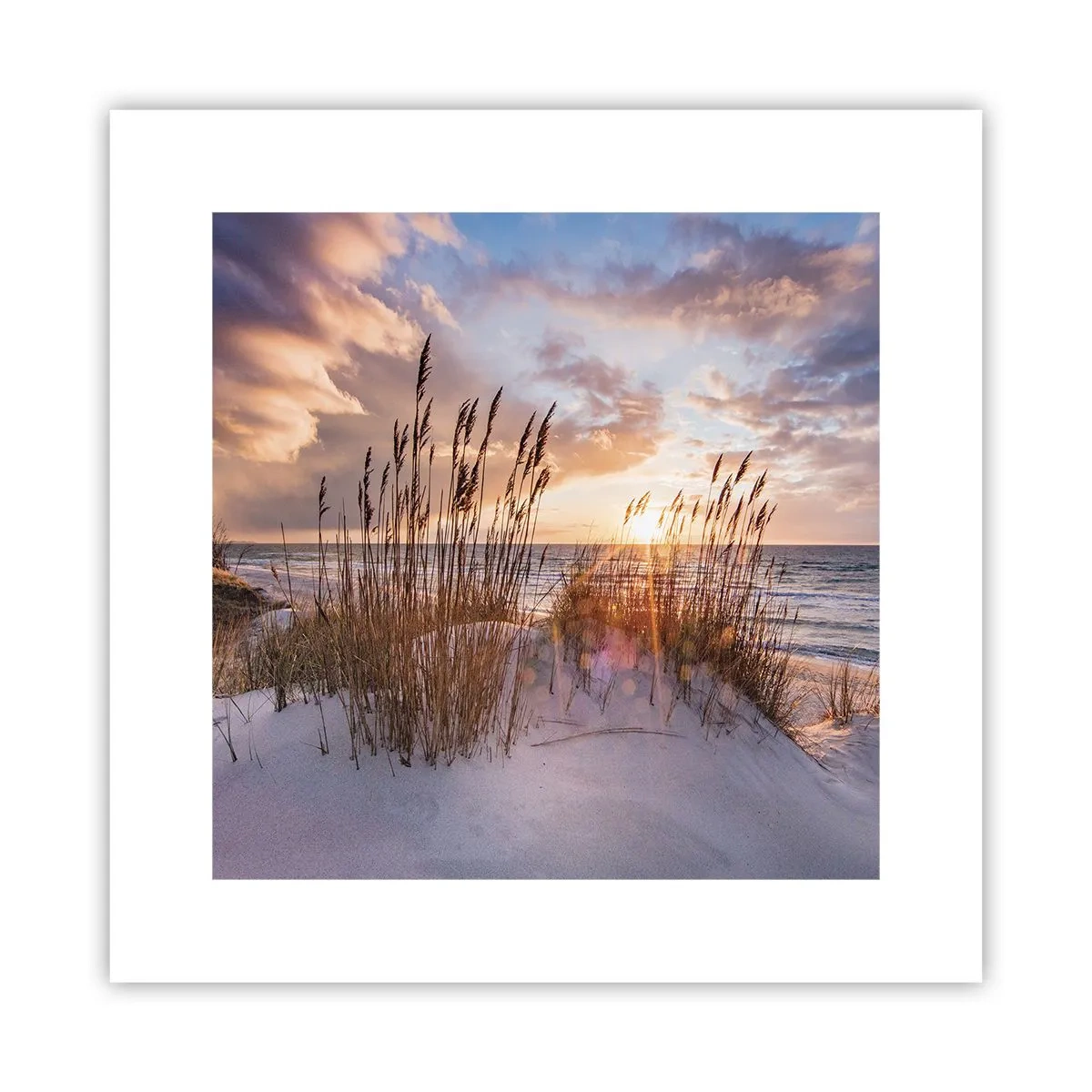 Affiche - Poster - Salutations du soleil et du vent - 30x30 cm