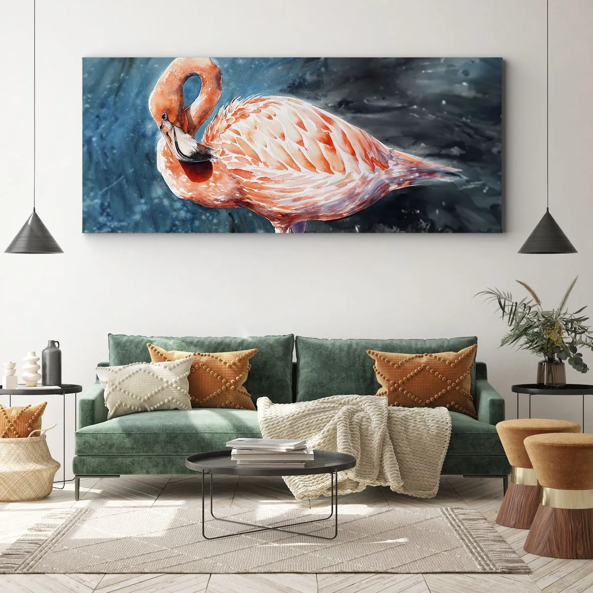Impression sur toile - Image sur toile - Décoratif par nature - 100x40 cm