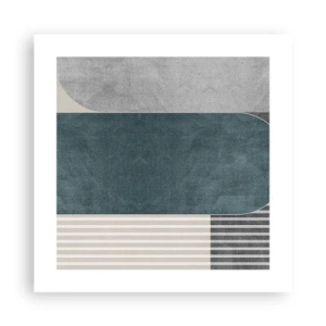 Affiche - Poster - Composition de niveaux - 40x40 cm