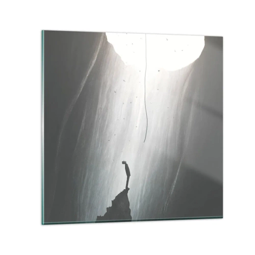 Impression sur verre - Image sur verre - Il y a toujours une issue - 70x70 cm