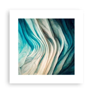 Affiche - Poster - Insatiabilité bleue - 30x30 cm