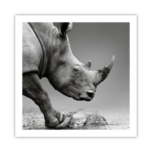 Affiche - Poster - Force inarrêtable - 60x60 cm