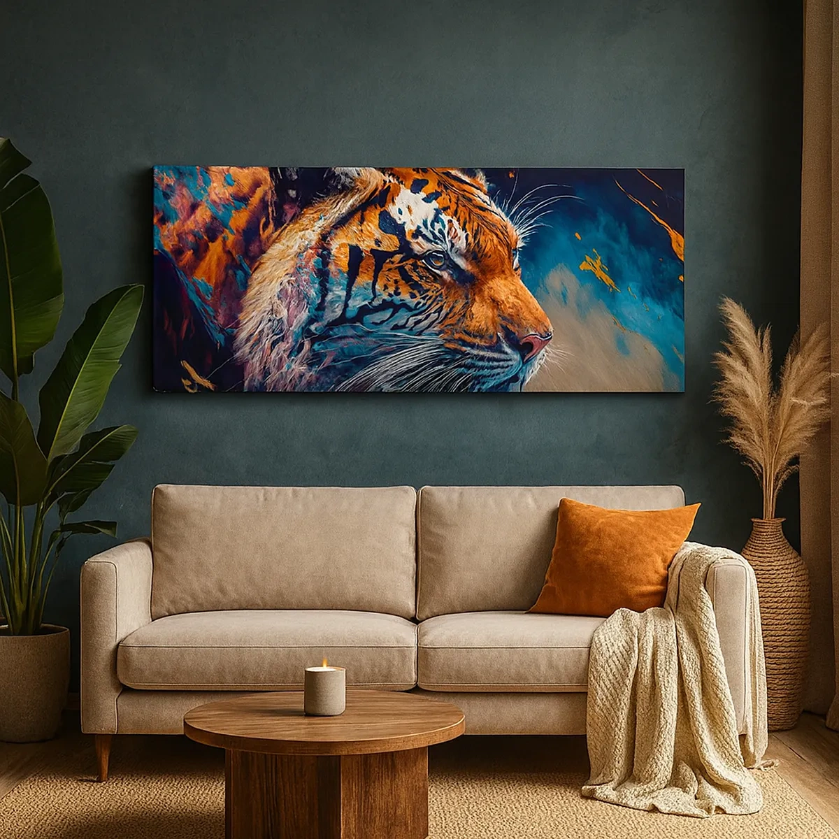 Impression sur toile - Image sur toile - Beauté sauvage - 30x30 cm