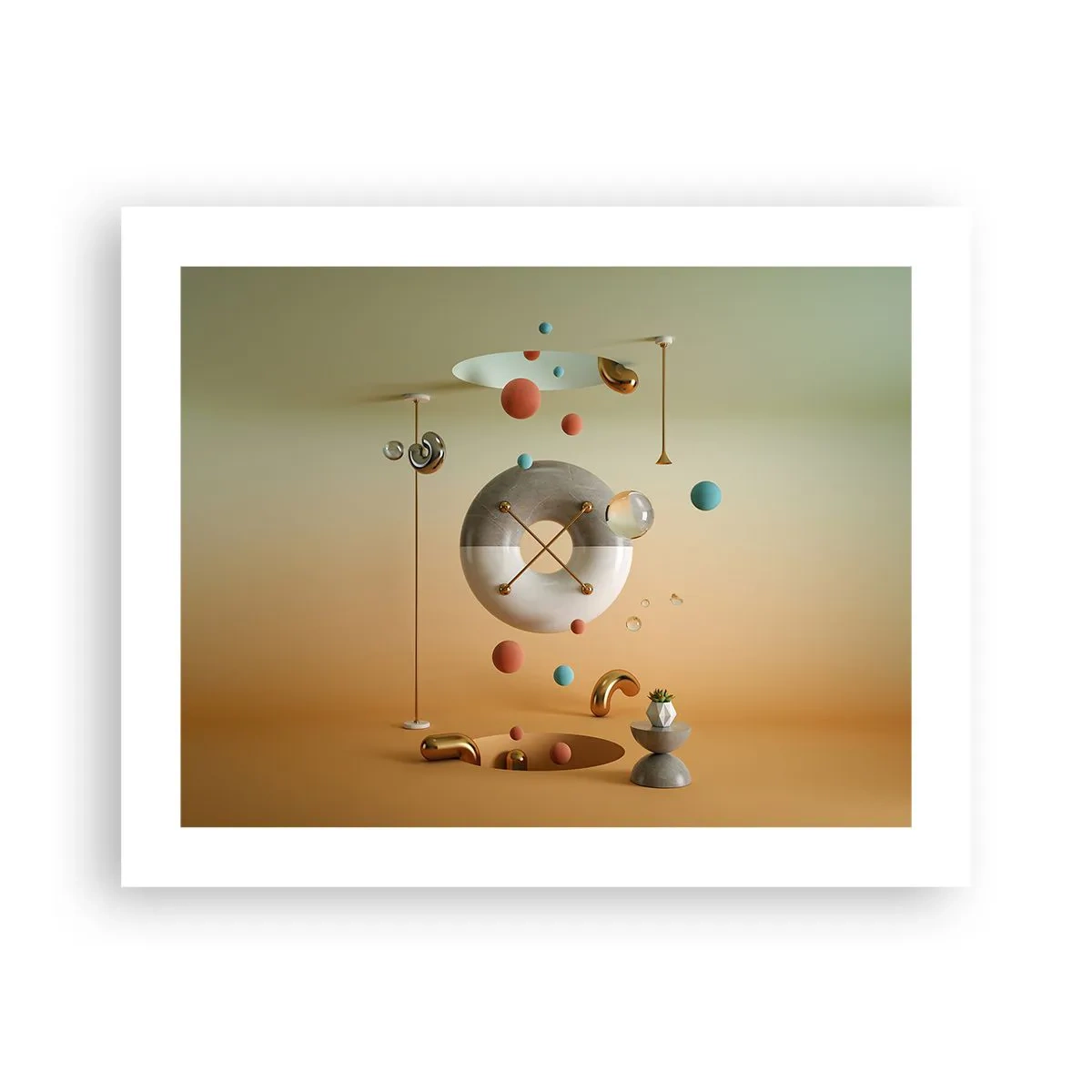 Affiche - Poster - Tout peut arriver - 50x40 cm