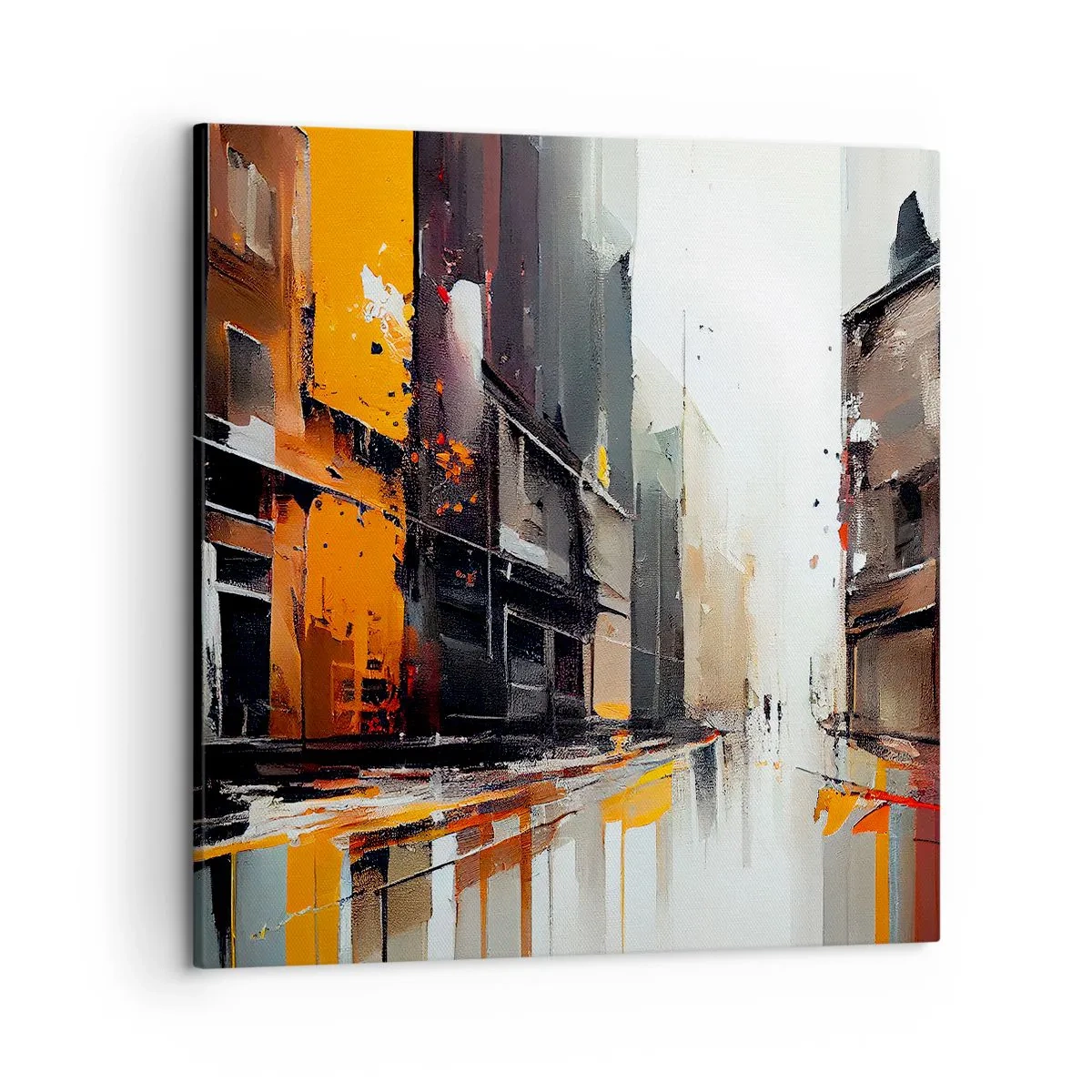 Impression sur toile - Image sur toile - Jour de pluie - 50x50 cm