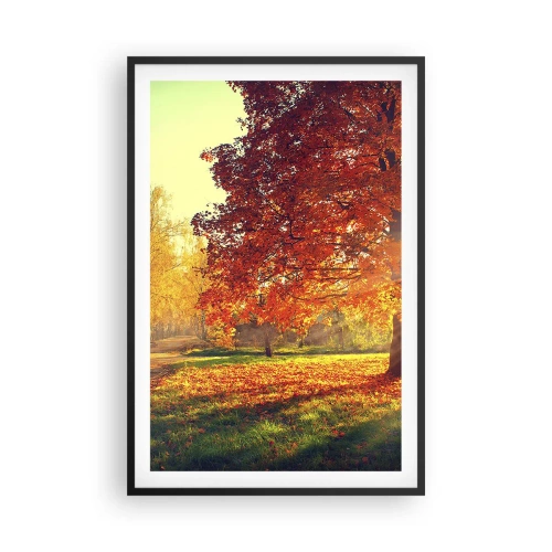 Affiche dans un cadre noir - Poster - Le roux est beau - 61x91 cm