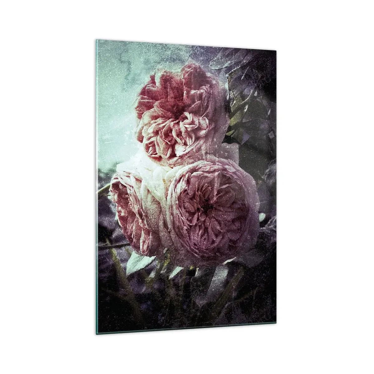 Impression sur verre - Image sur verre - Dans une ambiance romantique - 70x100 cm