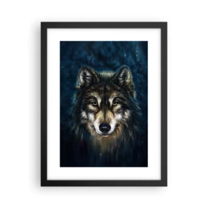 Affiche dans un cadre noir - Poster - Alpha? Et oméga - 30x40 cm