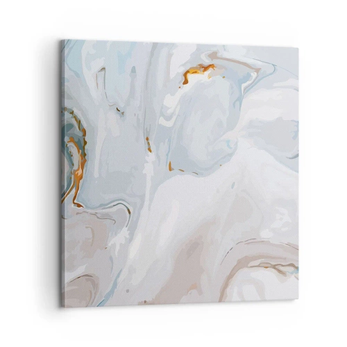 Impression sur toile - Image sur toile - Blanc surélevé - 60x60 cm