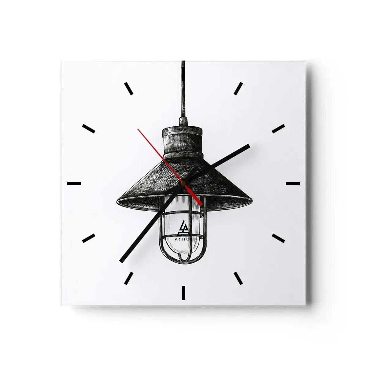 Horloge murale - Pendule murale - Comme il y a des années… - 40x40 cm