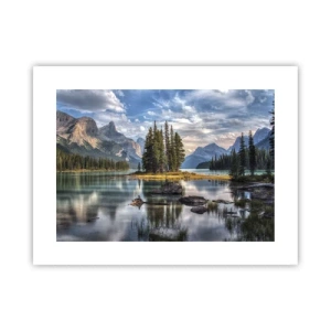 Affiche - Poster - Sous les grandes eaux claires - 40x30 cm