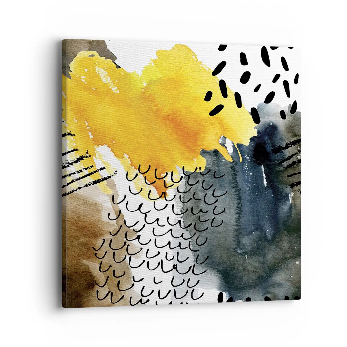 Impression sur toile - Image sur toile - Rencontre des éléments - 40x40 cm