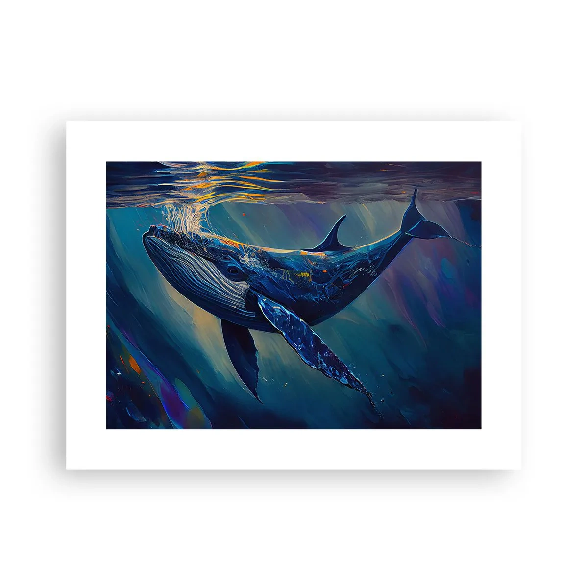 Affiche - Poster - Bienvenue dans mon monde - 40x30 cm