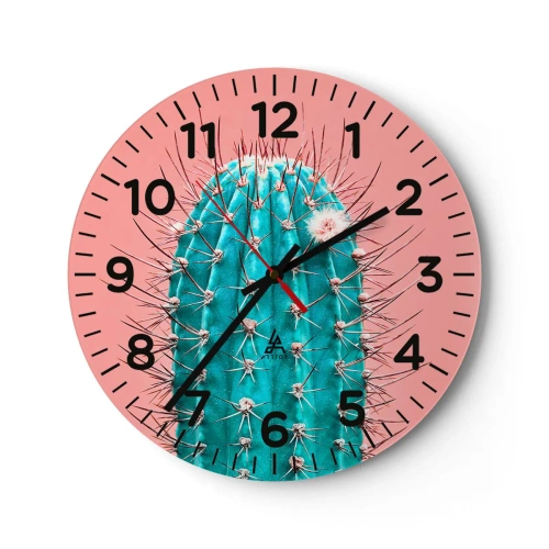Horloge murale - Pendule murale - Juste regarde - 30x30 cm