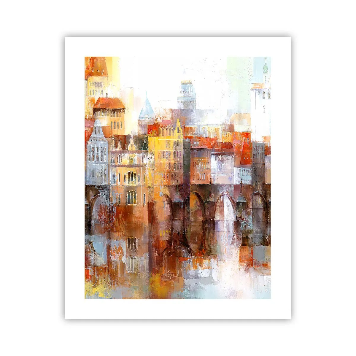 Affiche - Poster - C'est aussi beau sous le pont - 40x50 cm