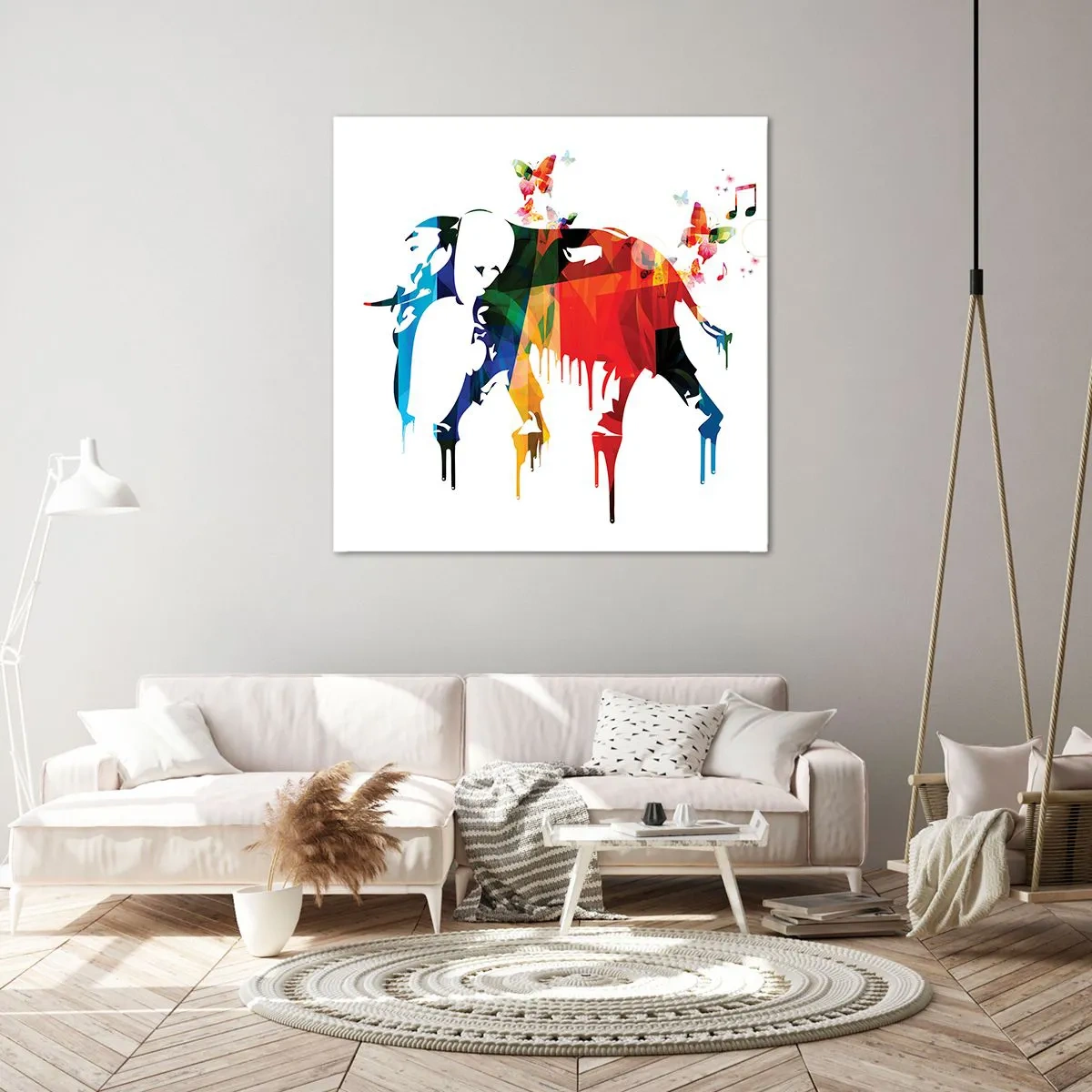 Impression sur toile - Image sur toile - Tout le monde peut danser - 60x60 cm