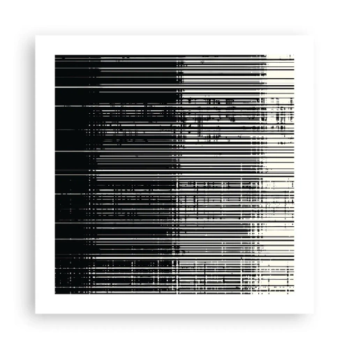 Affiche - Poster - Ondes et vibrations - 50x50 cm