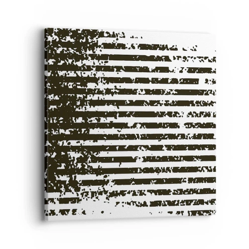 Impression sur toile - Image sur toile - Rythme et bruissement - 40x40 cm
