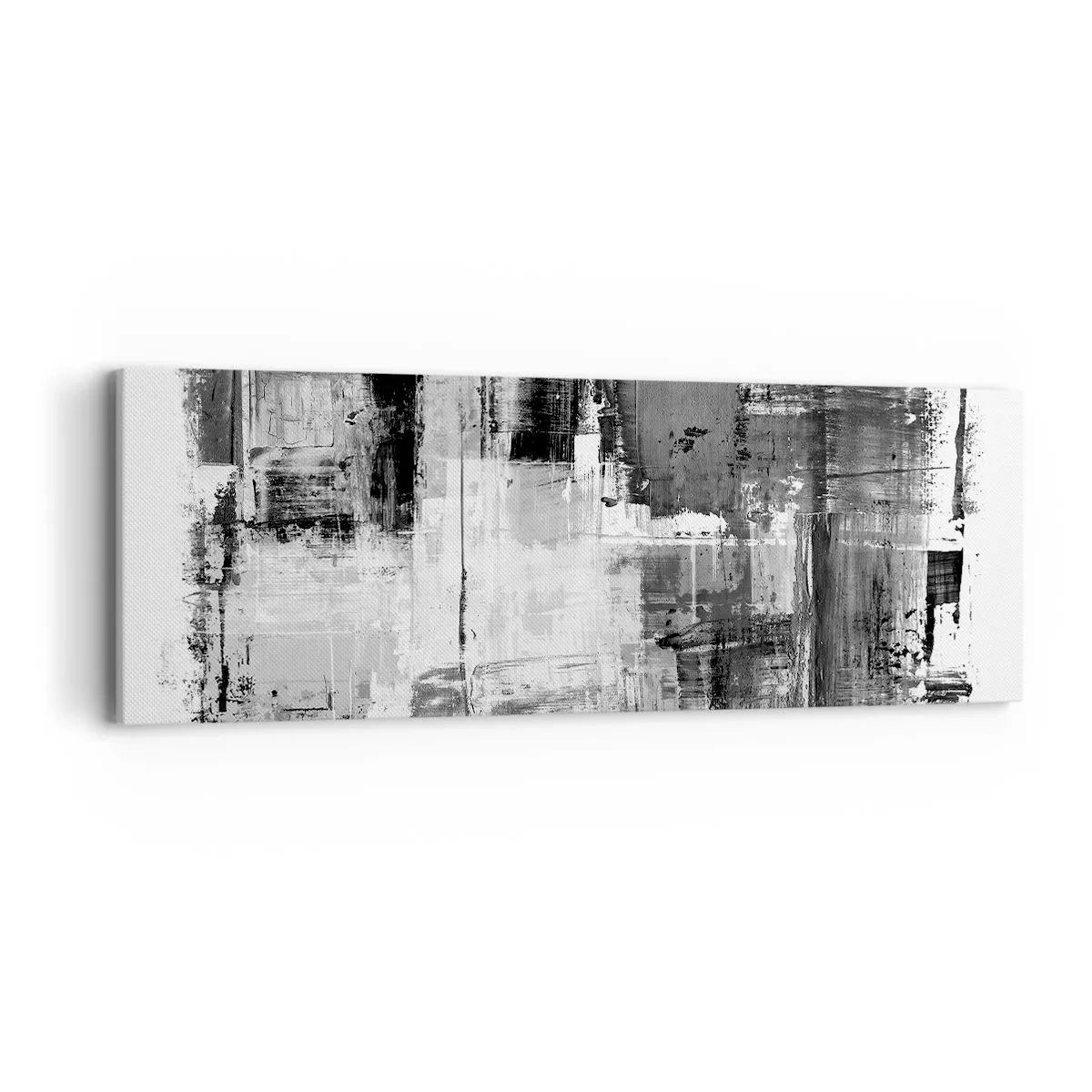 Impression sur toile - Image sur toile - Le gris est beau - 90x30 cm