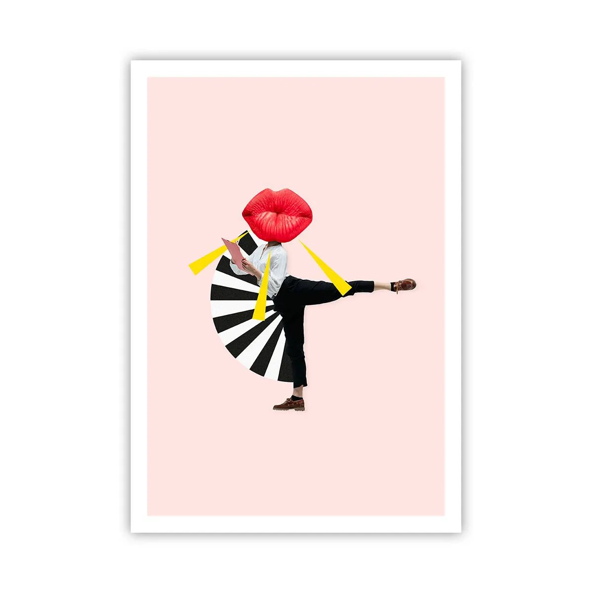 Affiche - Poster - Pop-art surréaliste - 70x100 cm