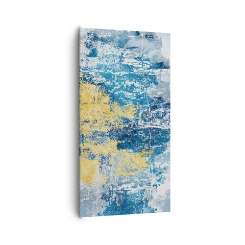 Impression sur toile - Image sur toile - Abstraction du temps - 65x120 cm