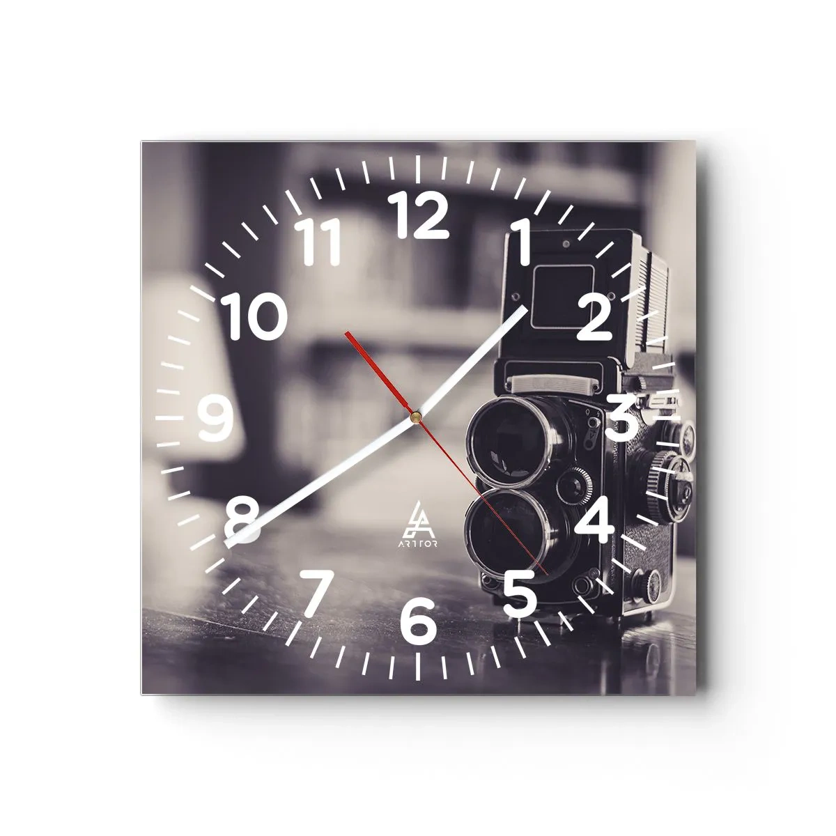 Horloge murale - Pendule murale - La magie de la photographie ancienne - 30x30 cm