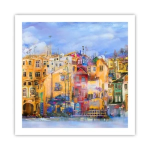 Affiche - Poster - Nous sommes ensemble - 60x60 cm