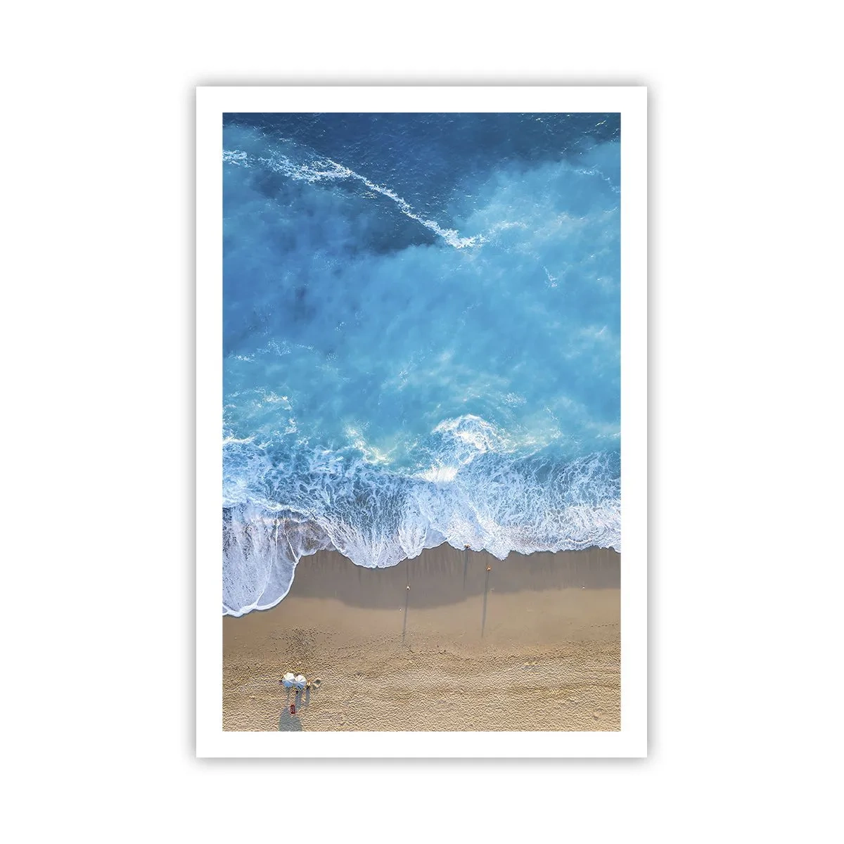 Affiche - Poster - La force du bleu - 61x91 cm