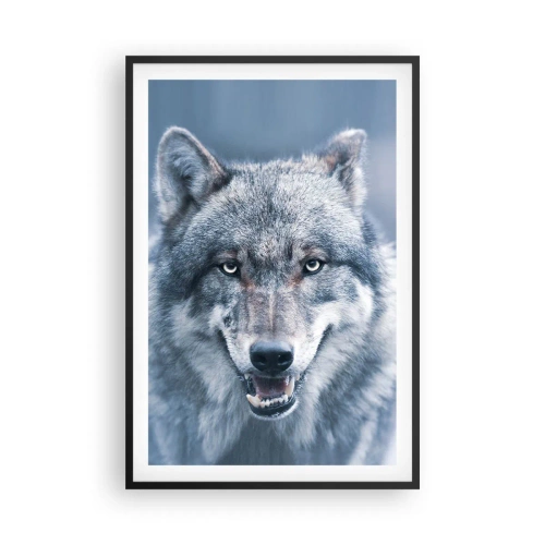 Affiche dans un cadre noir - Poster - Relèverez-vous le défi ? - 61x91 cm