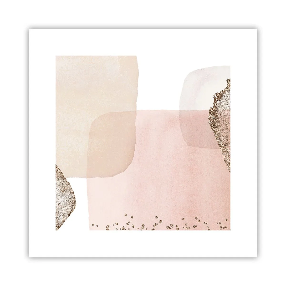 Affiche - Poster - Regard à travers la couleur - 30x30 cm