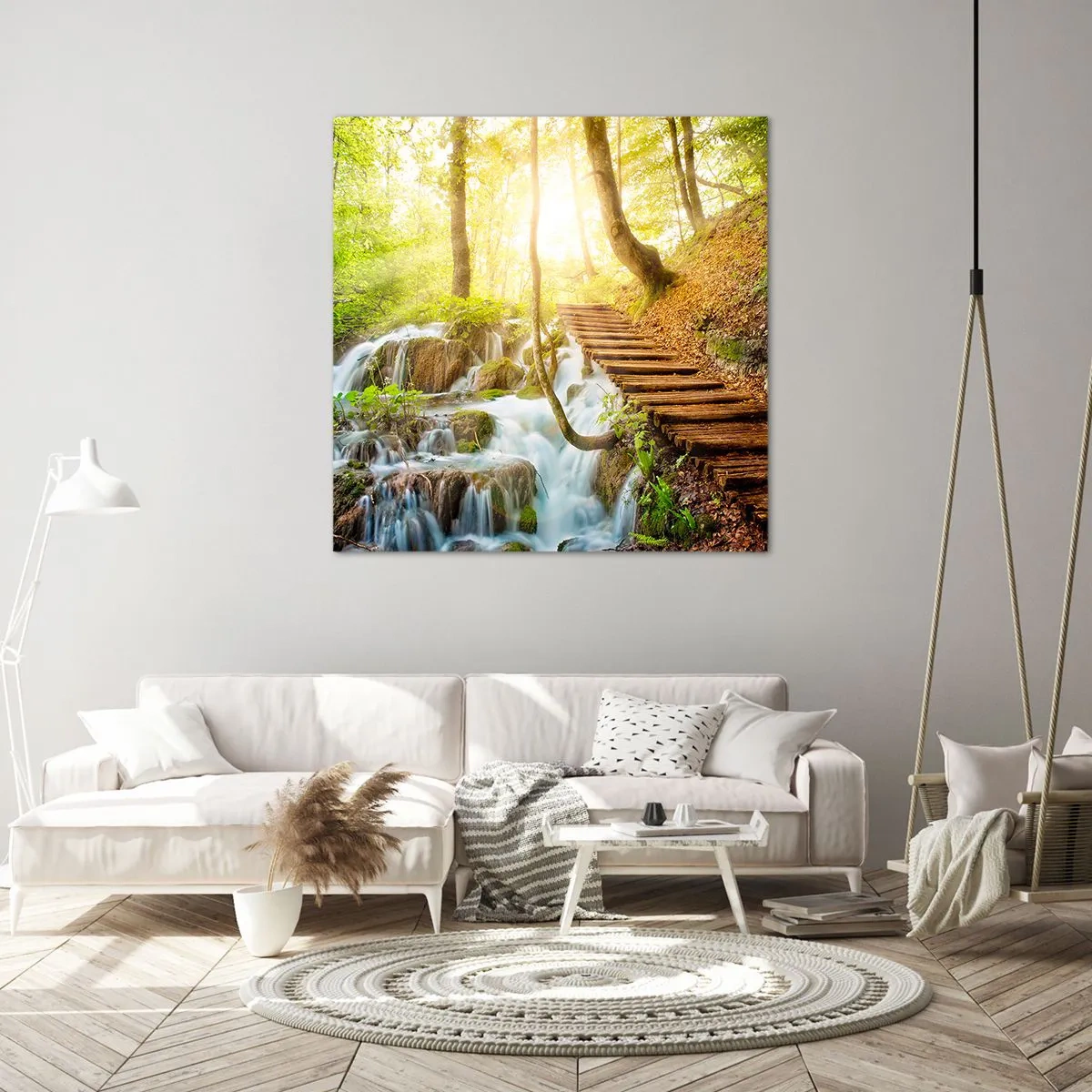 Impression sur toile - Image sur toile - Une fraîcheur tant désirée - 60x60 cm