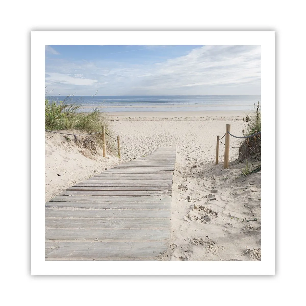 Affiche - Poster - A l'horizon - 60x60 cm