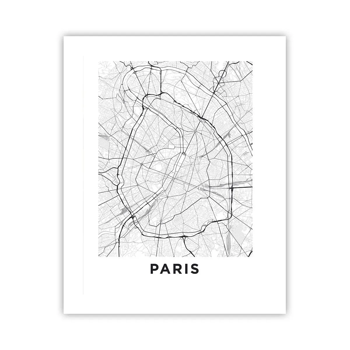 Affiche - Poster - Fleur de Paris - 40x50 cm