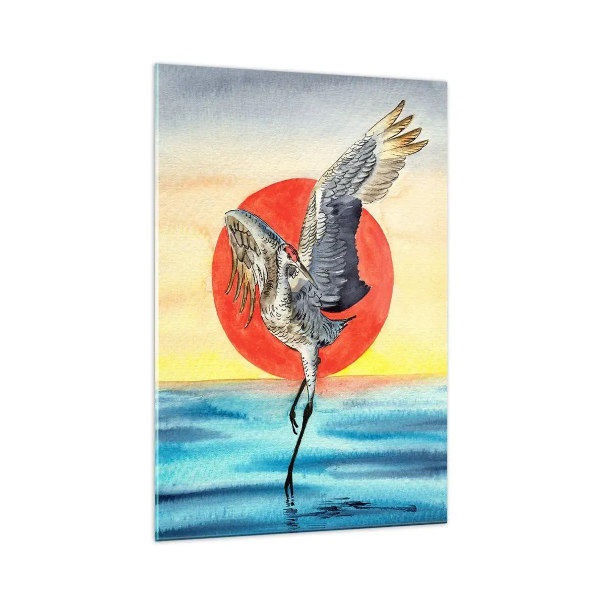 Impression sur verre - Image sur verre - Il est temps de rentrer - 70x100 cm