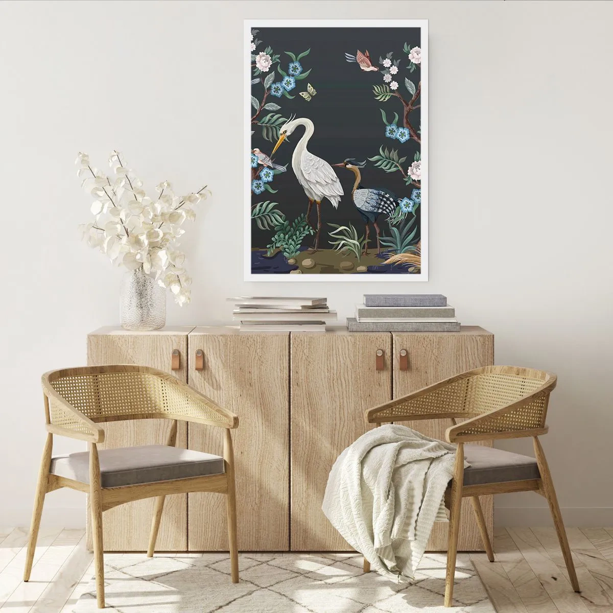 Affiche - Poster - Parade d'oiseaux - 61x91 cm