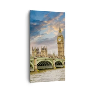 Impression sur toile - Image sur toile - Le temps s'est arrêté dans l'Empire - 55x100 cm