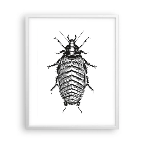 Affiche dans un cadre blanc - Poster - Quel spécimen! - 40x50 cm