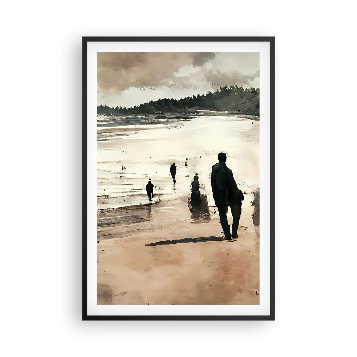 Affiche dans un cadre noir - Poster - Invoqué - 61x91 cm