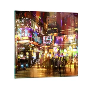 Impression sur verre - Image sur verre - Dans une mer de lumière - 60x60 cm