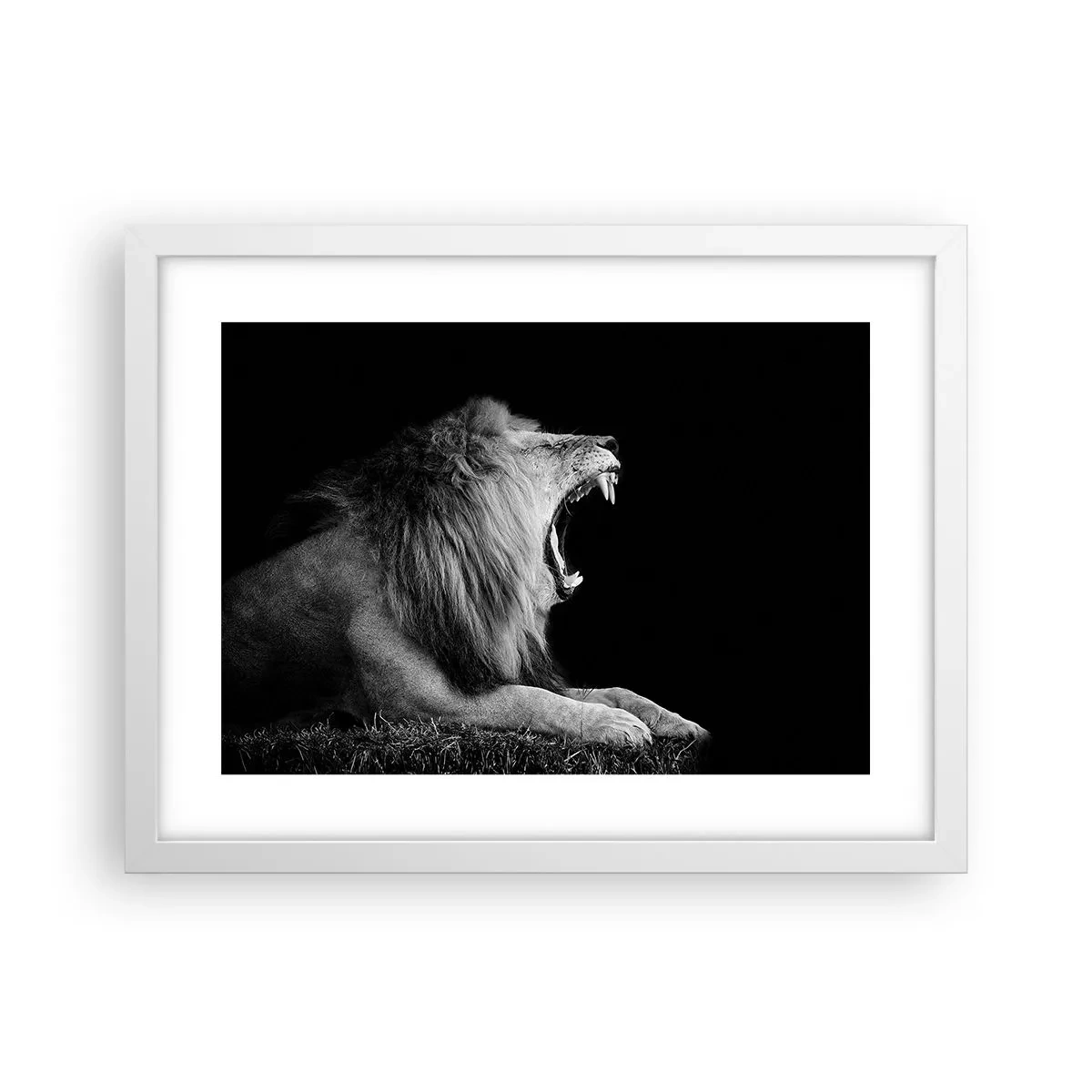 Affiche dans un cadre blanc - Poster - Sans aucun doute - 40x30 cm