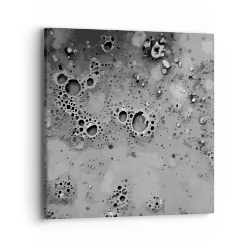 Impression sur toile - Image sur toile - Comme un paysage lunaire - 40x40 cm