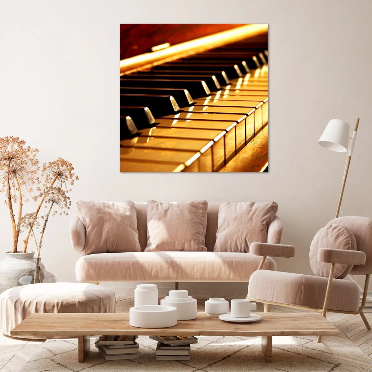 Impression sur toile - Image sur toile - Des possibilités infinies - 70x70 cm