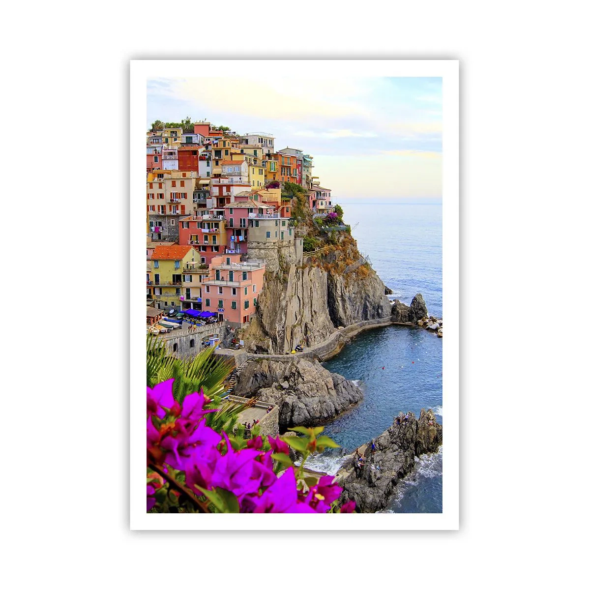 Affiche - Poster - La ville qui rit - 70x100 cm